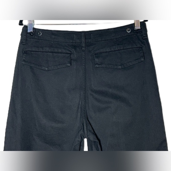 NEW Madewell Low-Slung Baggy Utility Pants in Almost Black, 4-Pockets, Size 27 - Picture 9 of 16